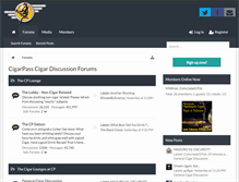 Tablet Screenshot of cigarpass.com